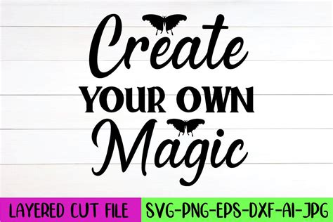 Download Free Create Your Own Magic for Cricut