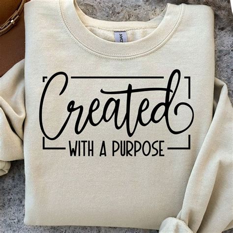 Download Free Created with a purpose SVG Files DXF Files