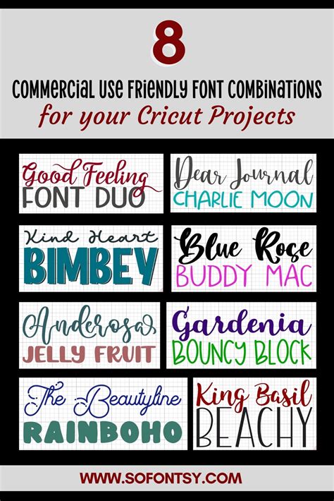 Download Free Creative Font bundle Commercial Use for Cricut