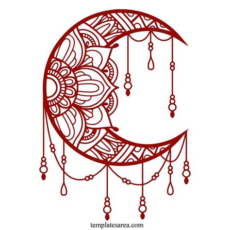 Download Free Crescent Moon - Moon SVG Cut File Printable