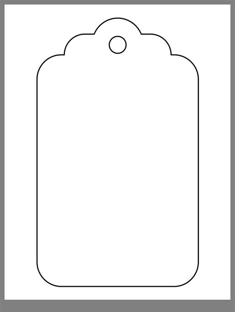 Free Cricut Gift Tag Template