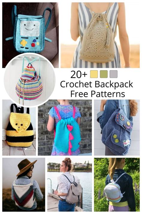 Free Crochet Backpack Pattern