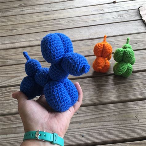 Free Crochet Balloon Animal Pattern