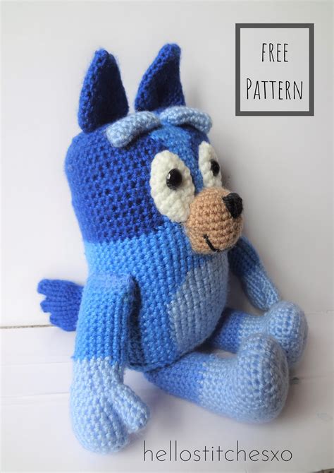 Free Crochet Bluey Crochet Pattern