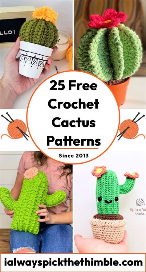 Free Crochet Cactus Pattern