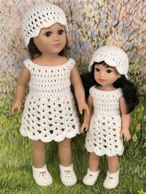 Free Crochet Doll Clothes Patterns 12 Inch