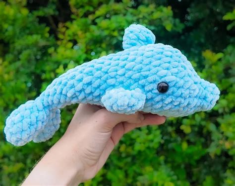 Free Crochet Dolphin Pattern
