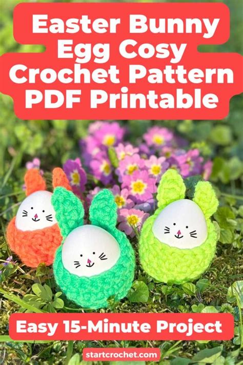 Free Crochet Easter Egg Pattern Pdf