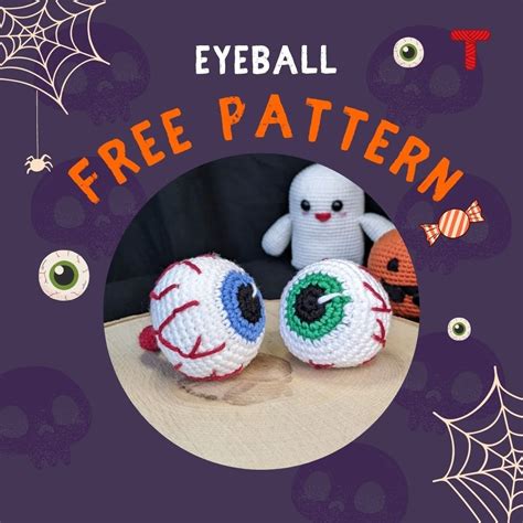 Free Crochet Eyeball Pattern