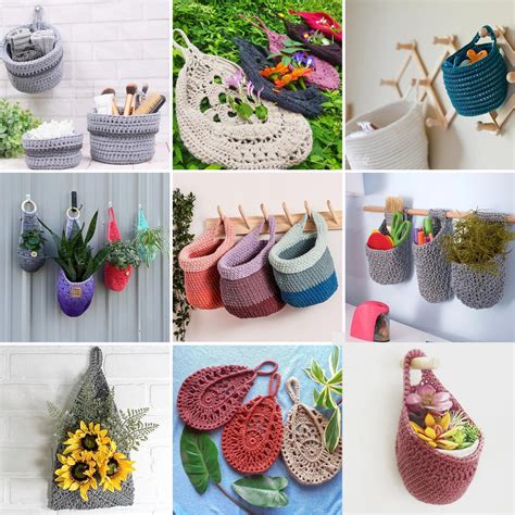 Free Crochet Hanging Basket Patterns