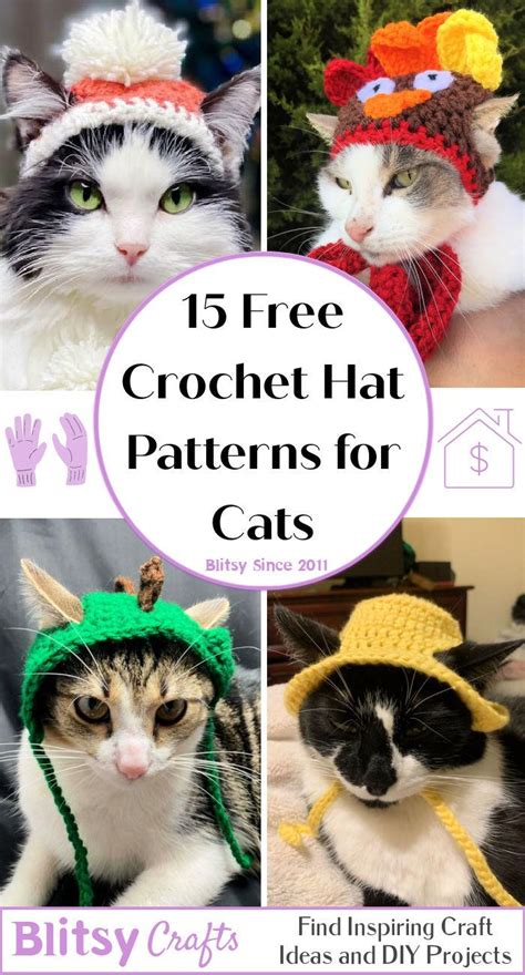 Free Crochet Hat Patterns For Cats