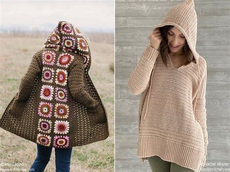 Free Crochet Hooded Cardigan Pattern