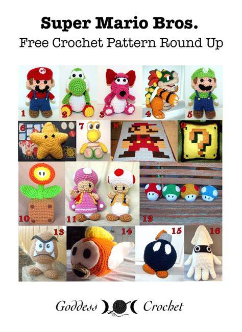 Free Crochet Mario Pattern
