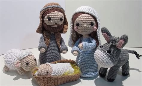 Free Crochet Nativity Set Pattern