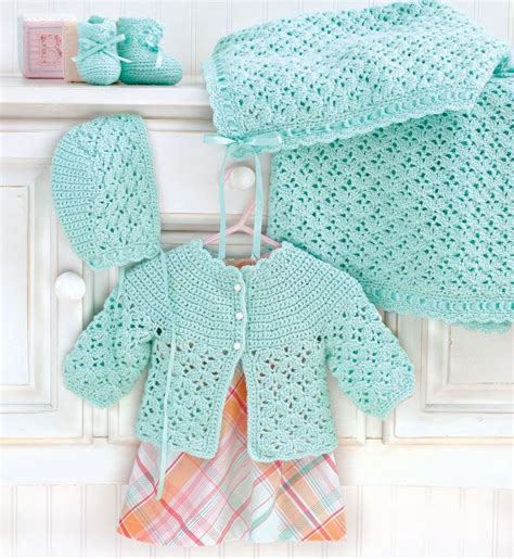 Free Crochet Newborn Layette Patterns
