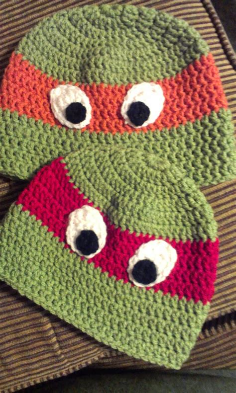 Free Crochet Ninja Turtle Hat Pattern