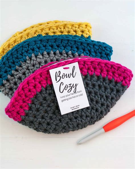 Free Crochet Pattern For Bowl Cozy