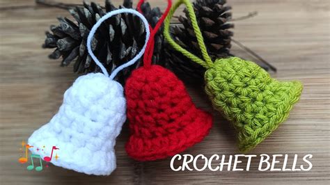 Free Crochet Pattern For Christmas Bells