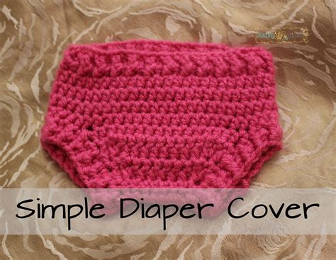 Free Crochet Pattern For Diaper Cover