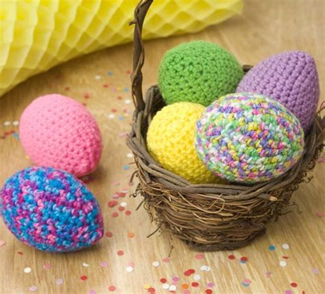 Free Crochet Pattern For Easter Eggs