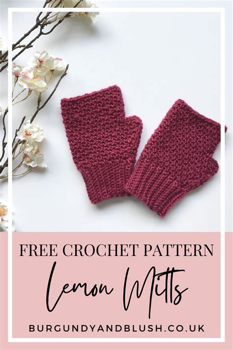 Free Crochet Pattern For Fingerless Mittens With Flap
