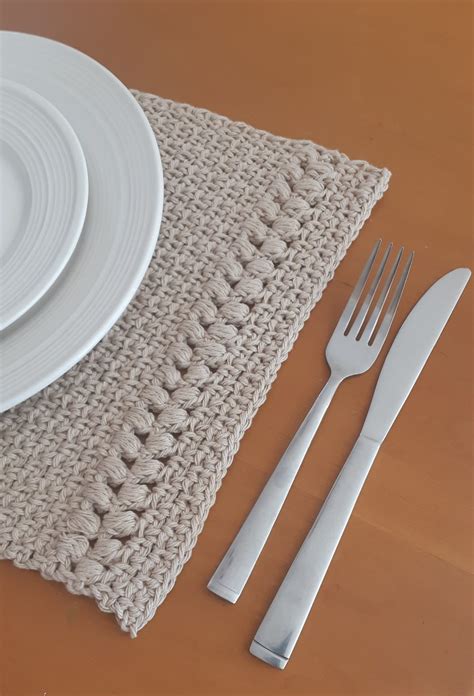 Free Crochet Pattern For Placemats