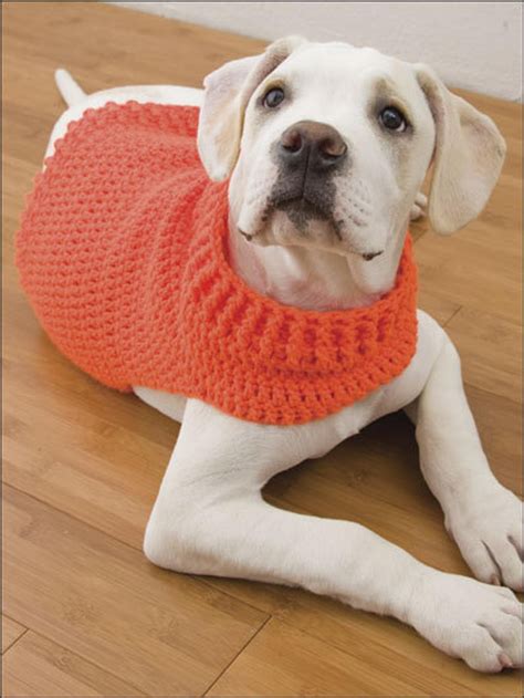 Free Crochet Pattern Large Dog Sweater