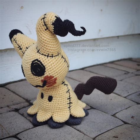 Free Crochet Pattern Mimikyu