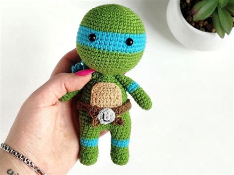 Free Crochet Pattern Teenage Mutant Ninja Turtle Hat