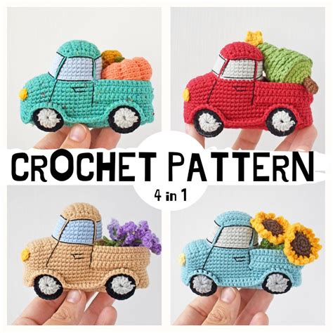 Free Crochet Patterns For Cars
