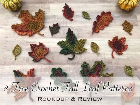 Free Crochet Patterns For Fall Leaves
