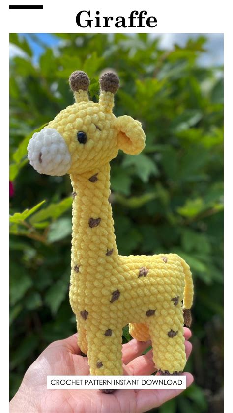 Free Crochet Patterns For Giraffes