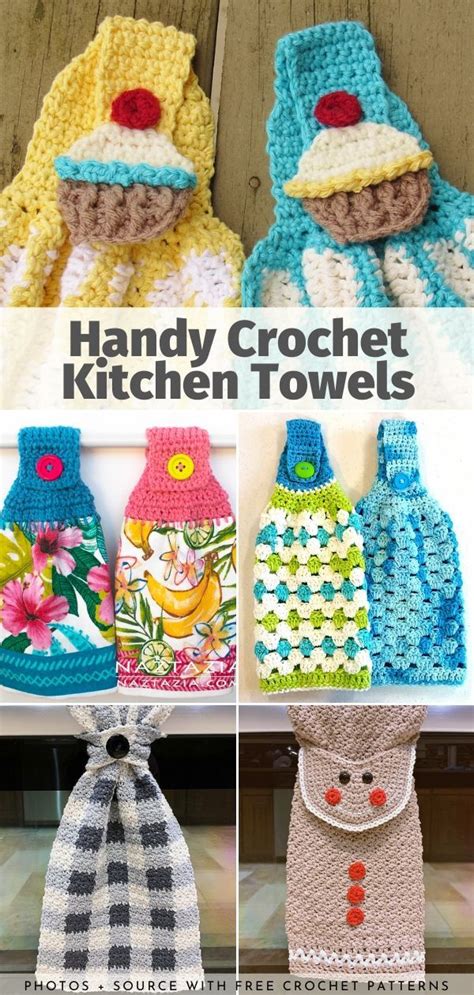 Free Crochet Patterns For Kitchen Towels