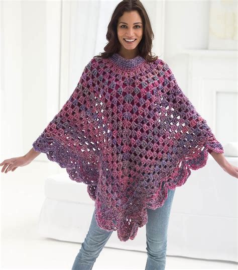 Free Crochet Patterns For Ponchos