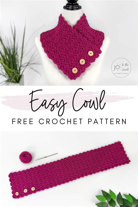 Free Crochet Patterns For Scarves And Cowls