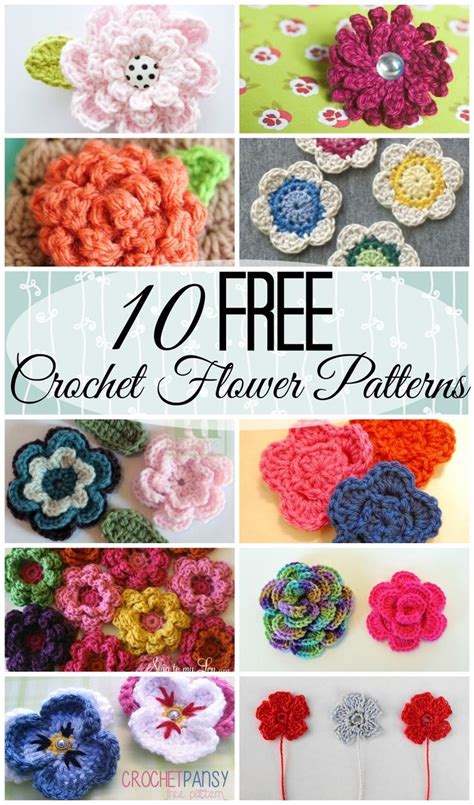 Free Crochet Patterns On Pinterest