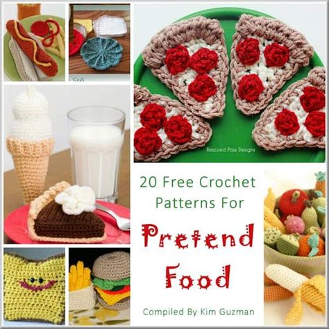 Free Crochet Play Food Patterns