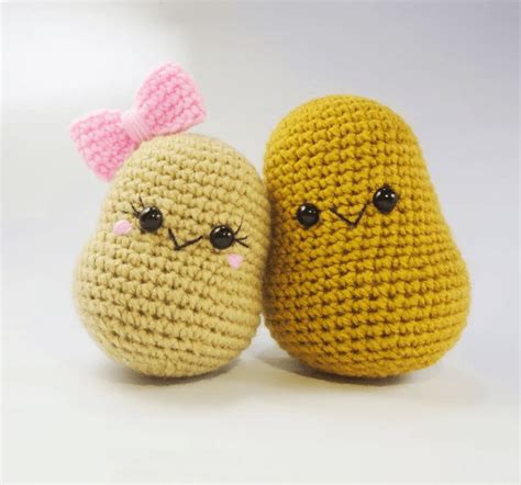 Free Crochet Potato Pattern