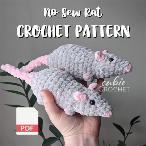 Free Crochet Rat Pattern
