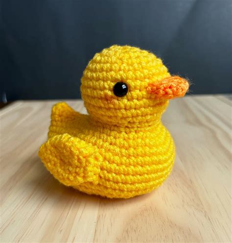 Free Crochet Rubber Duck Pattern