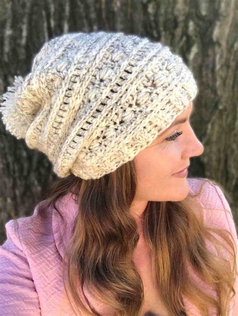 Free Crochet Slouchy Hat Patterns