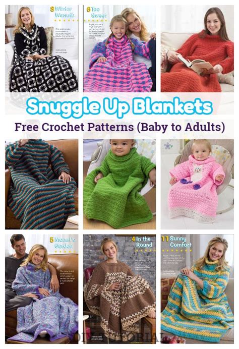 Free Crochet Snuggie Pattern