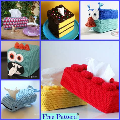 Free Crochet Tissue Box Cover Patterns