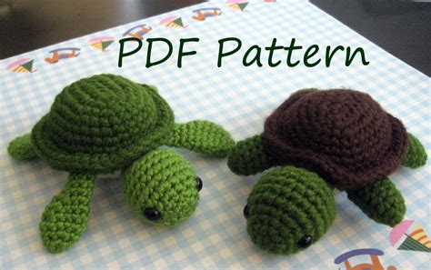 Free Crochet Turtle Pattern