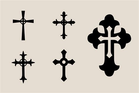 Download Free Cross design For Silhouette