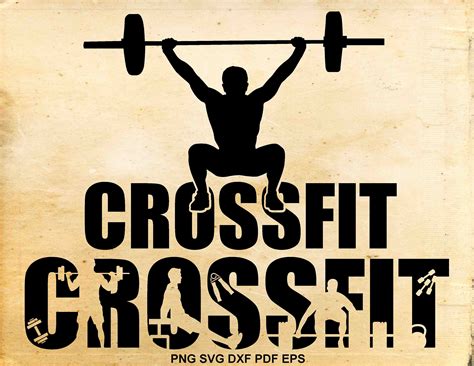 Download Free Cross fit SVG Cut Files