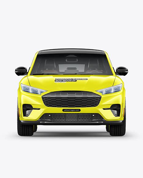 Download Free Crossover SUV - Front View PSD Yellowimages.com Free Object Mockups PSD Files