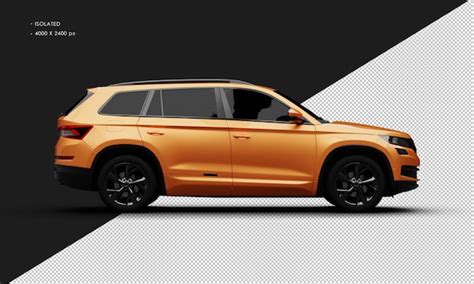 Download Free Crossover SUV - Side View PSD Generator
