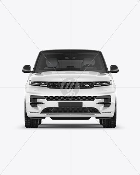 Download Free Crossover SUV Mockup - Front View PSD TIFF Files