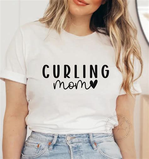 Download Free Curling Mom Life -SVG, PNG, DXF Files